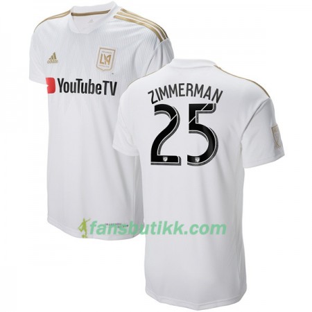 Fotballdrakt Los Angeles FC Zimmerman 25 Bortetrøye 2018-2019 Kortermet